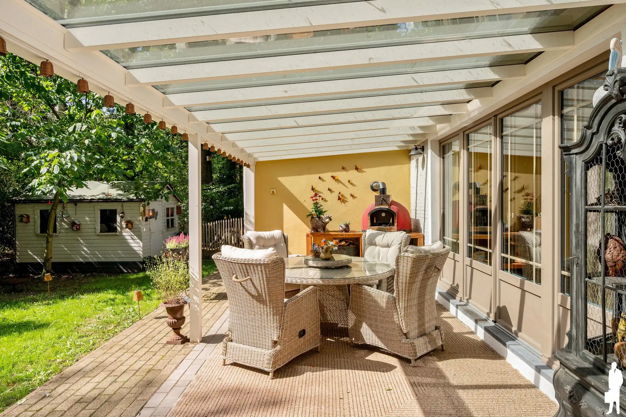 Volledig gerenoveerde gelijkvloerse woning met 2 slaapkamers en zonnige tuin in een rustige, bosrijke omgeving te Essen Wildert foto 30