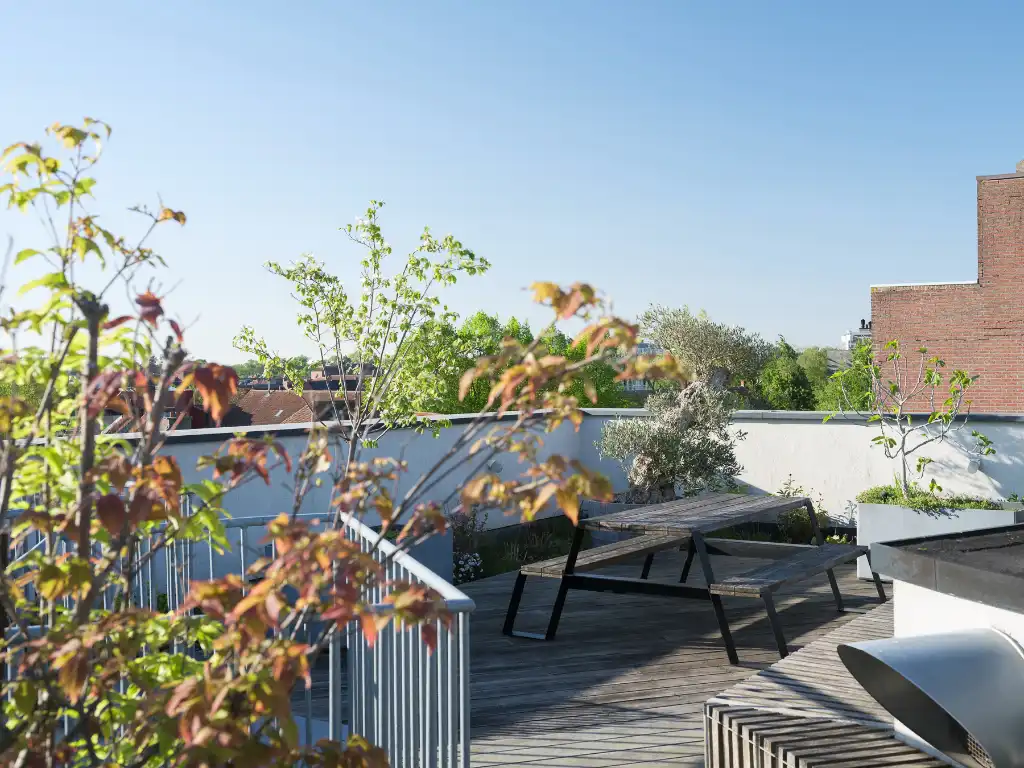 Stijlvol appartement met dakterras, waterzicht en EPC A-score nabij het centrum van Gent. foto 13