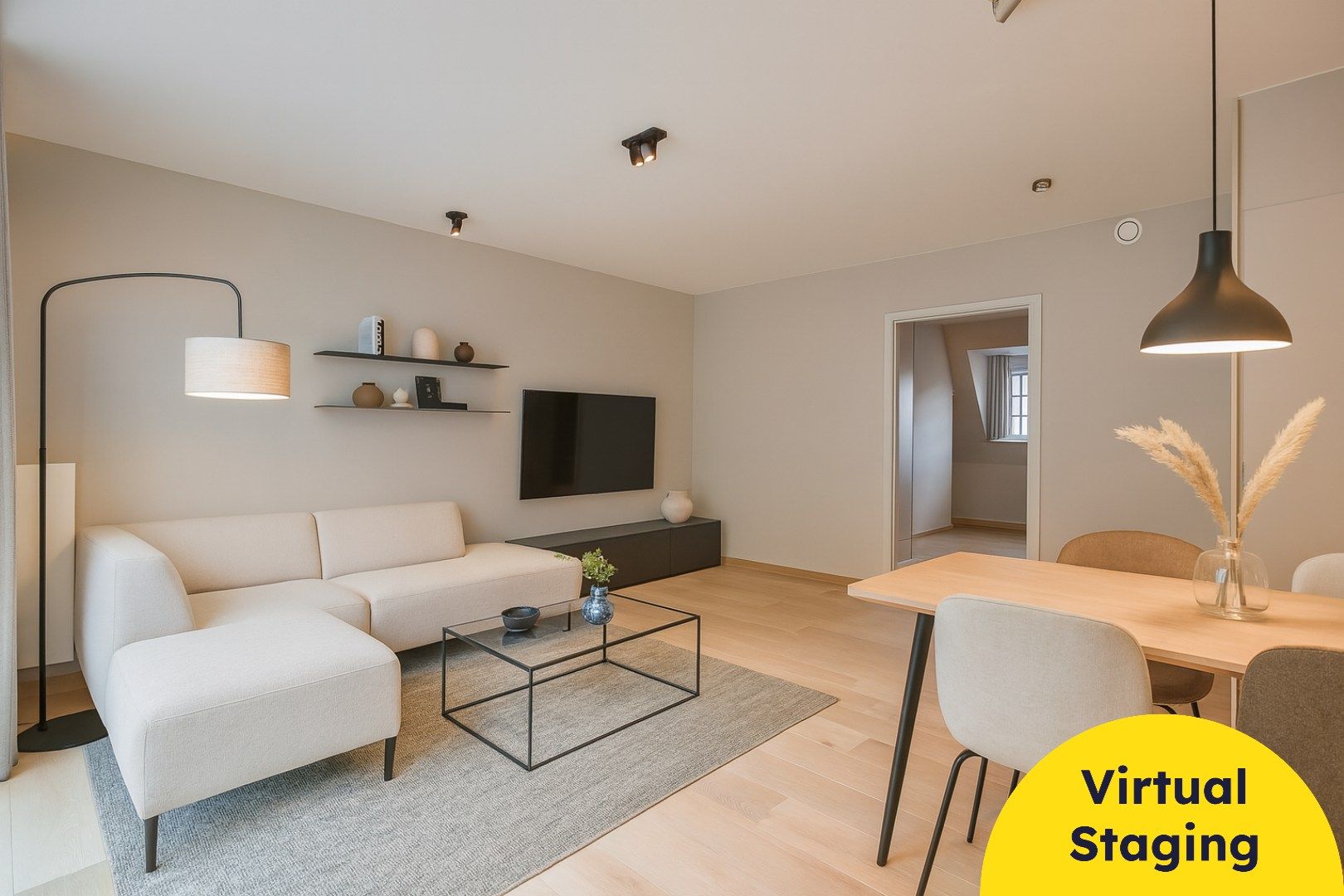 Uiterst goed onderhouden assistentieflat (55m² + 11m² terras) met 1 slaapkamer te Nieuwpoort.  foto 5