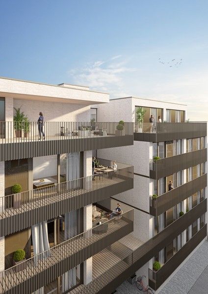 Luxueus 2 slaapkamerappartement in hartje Hasselt met een terras van 36.42 m² foto 5