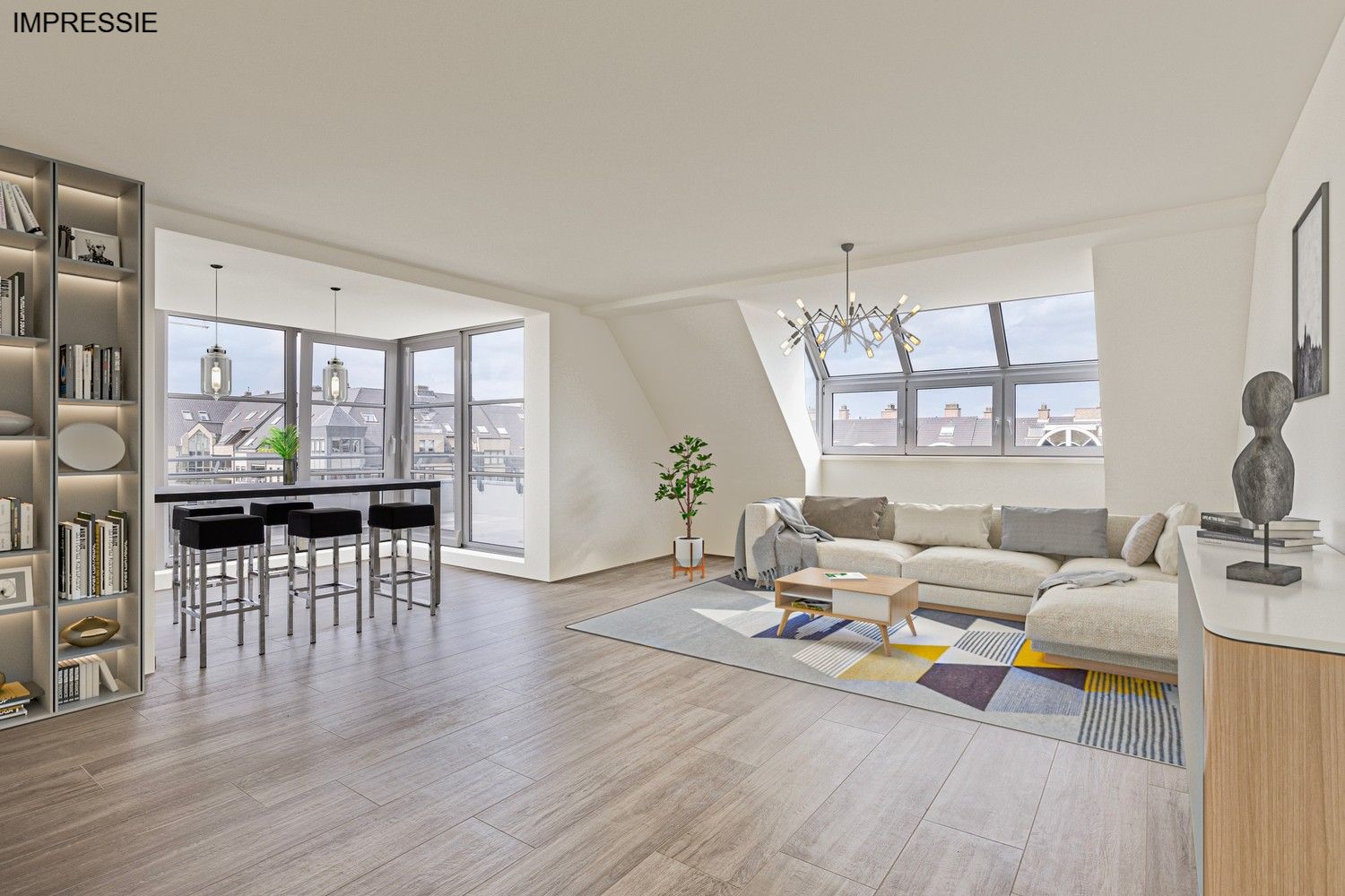 Uniek instapklaar appartement met 2 slaapkamers op TOPlocatie in het Hart van Lanaken foto 4