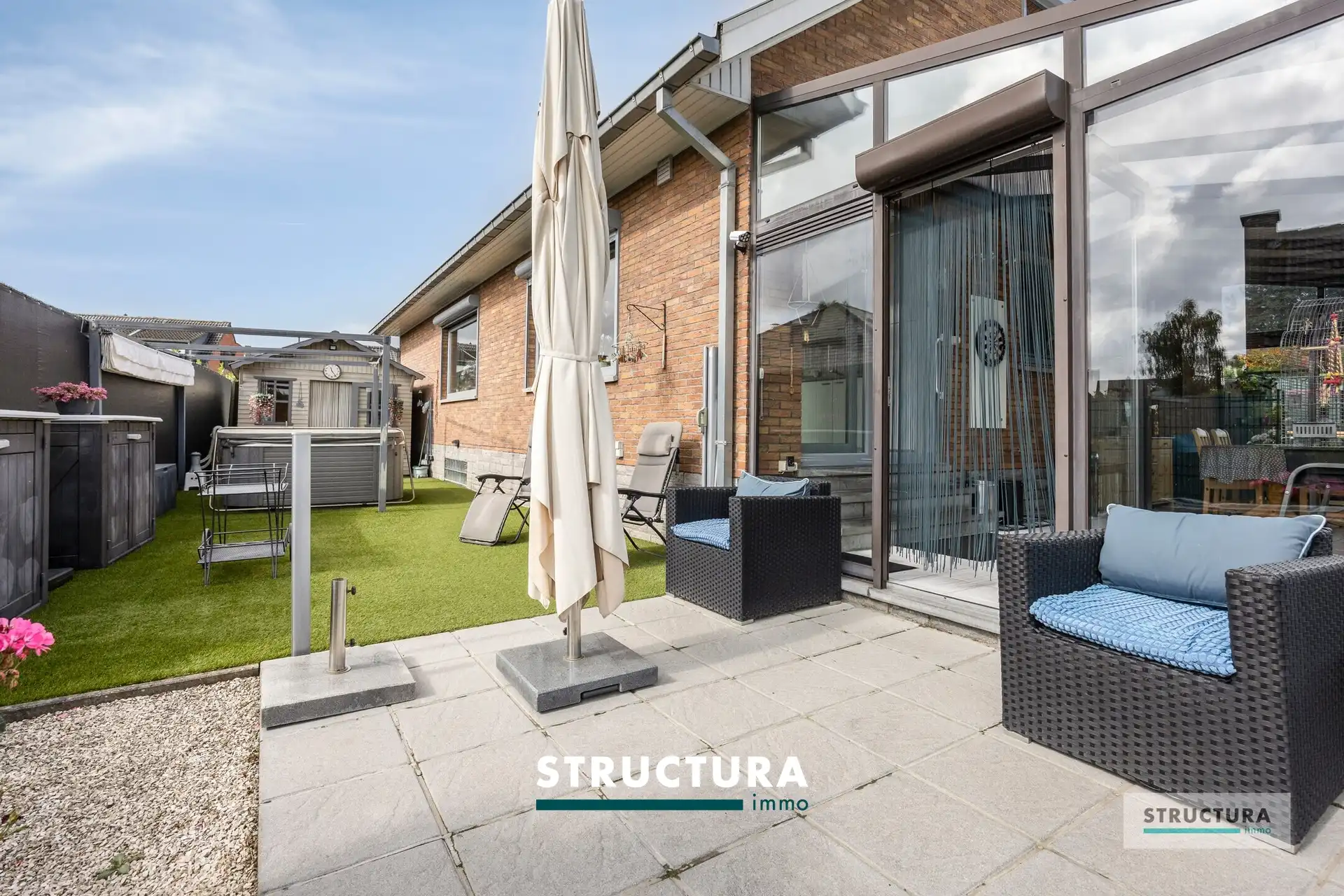 Ruime villa op absolute voorkeursligging in Relegem! foto 45