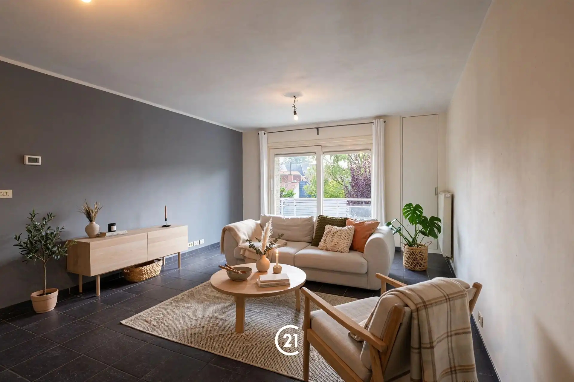 Tweeslaapkamerappartement nabij centrum Oudenaarde foto 2