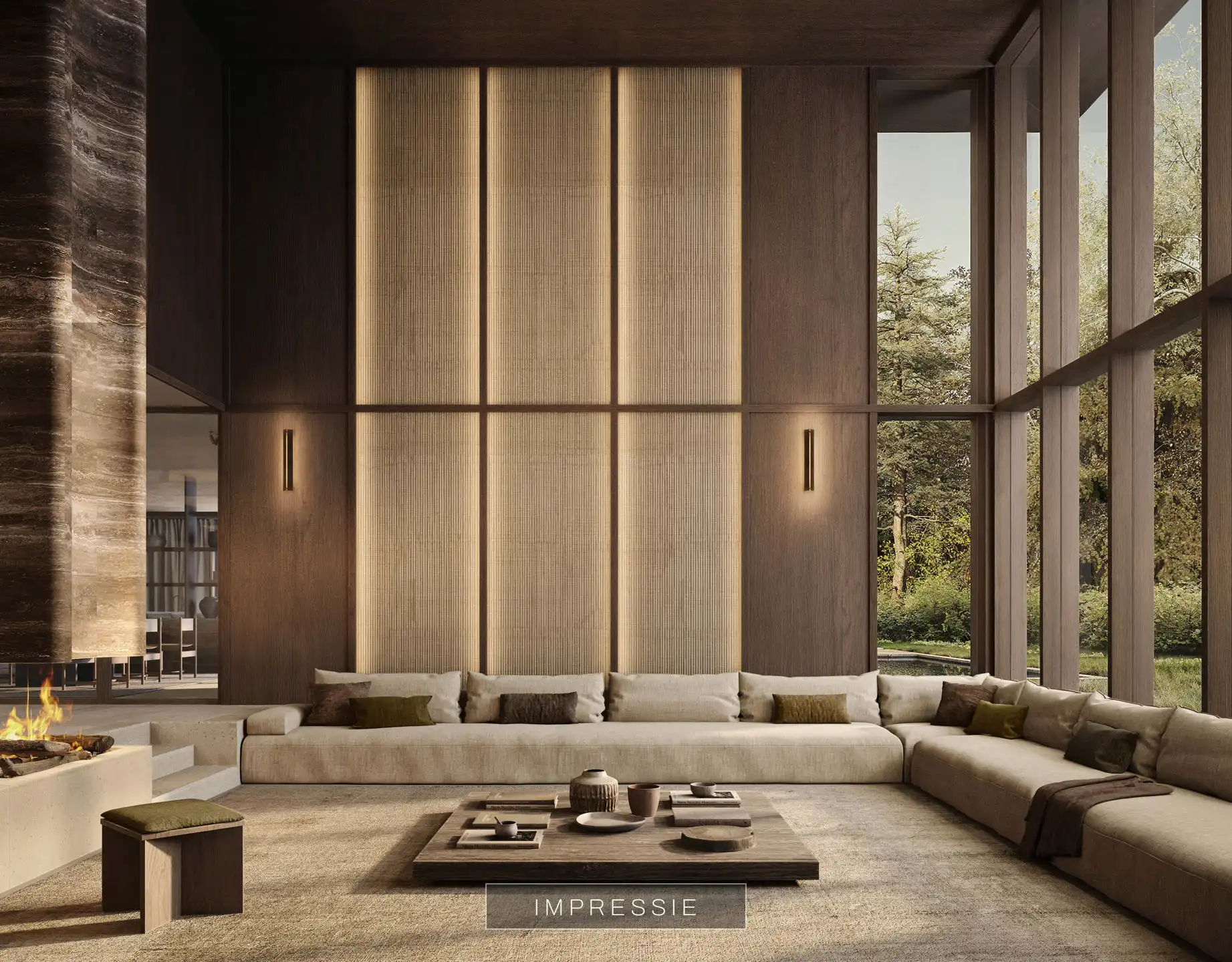 Architecturale villa in harmonie met de natuur foto 3
