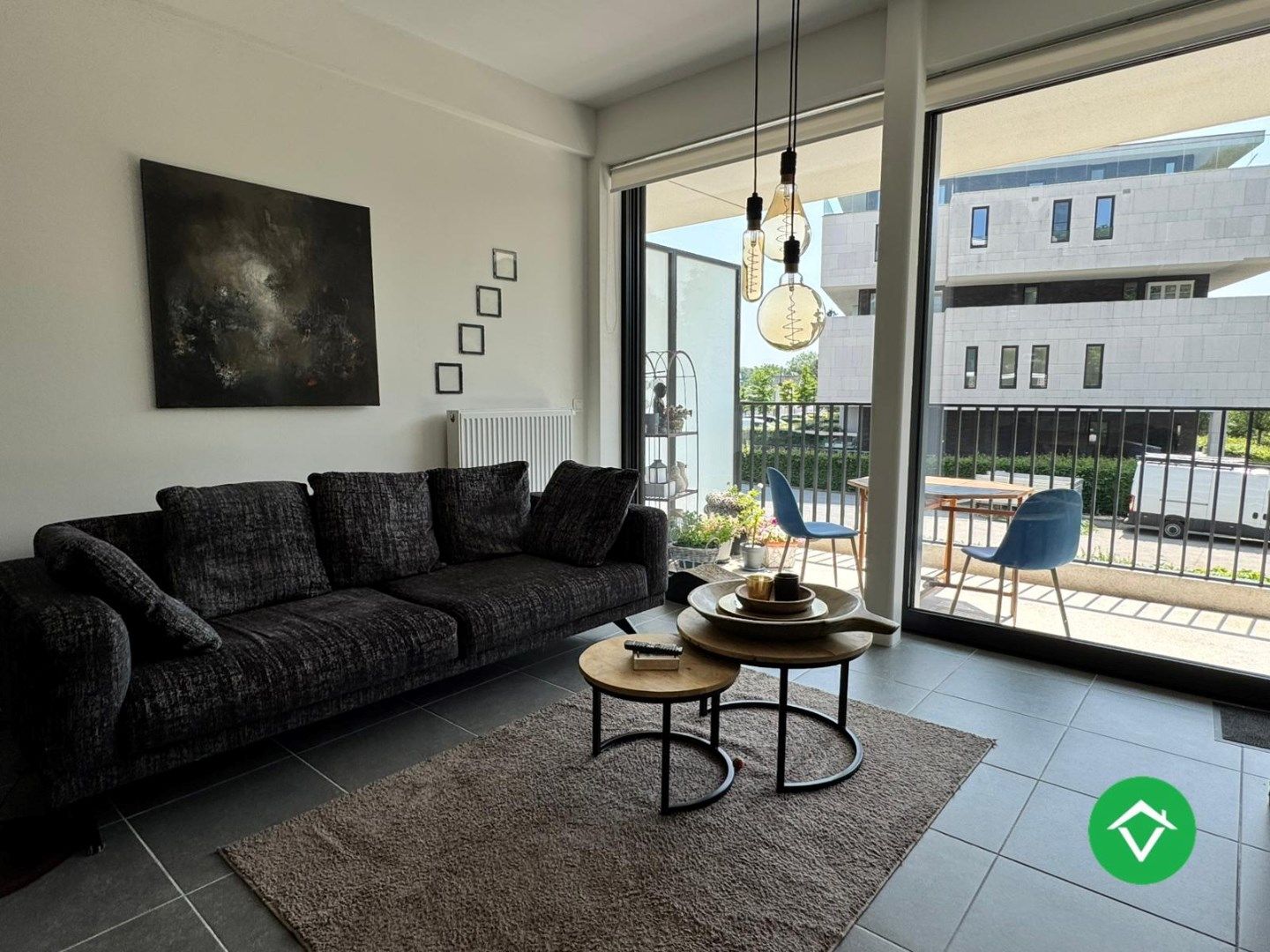 Modern 1-slaapkamerappartement met ruim terras aan de Vaartdijk in Brugge – EPC A foto 9