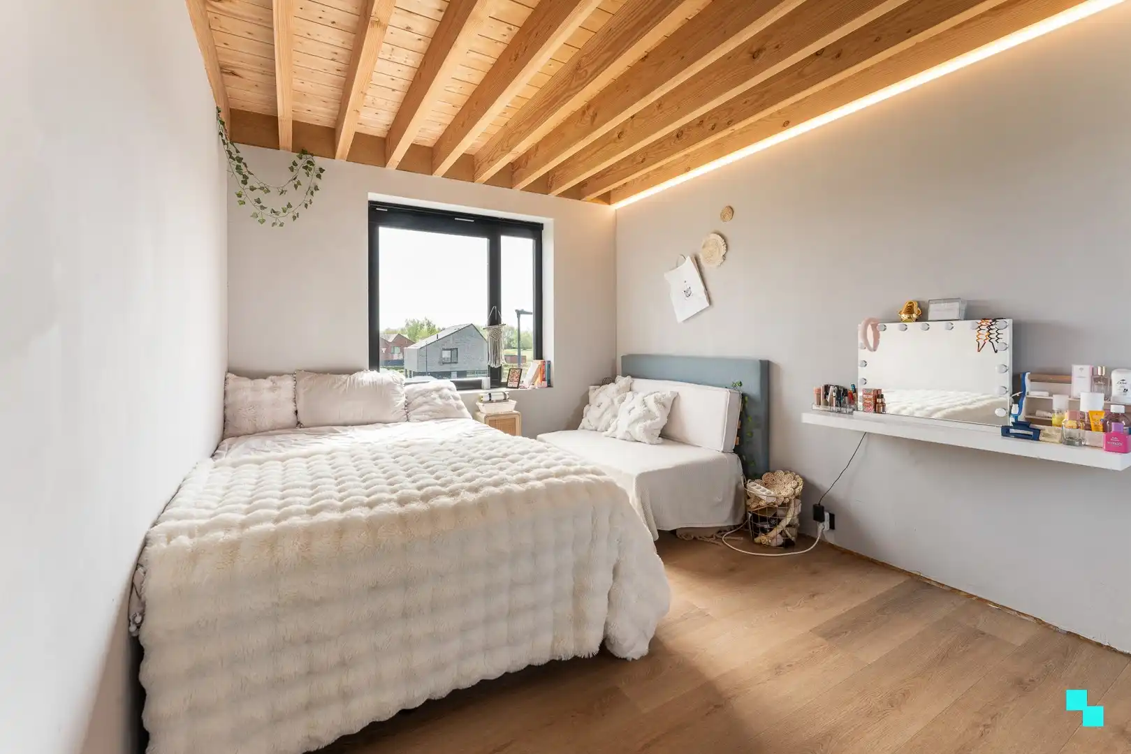 Architecturale (quasi)nieuwbouwwoning op rustige verkaveling te Lendelede foto 25