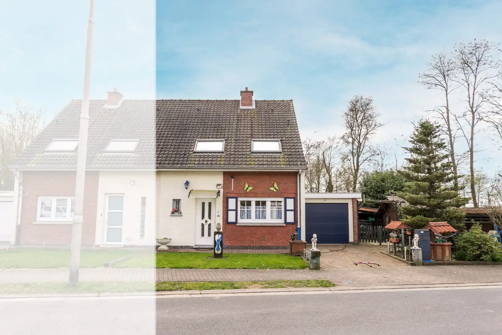 Solide woning te koop met 3 slpks, garage, veranda en tuin foto 2