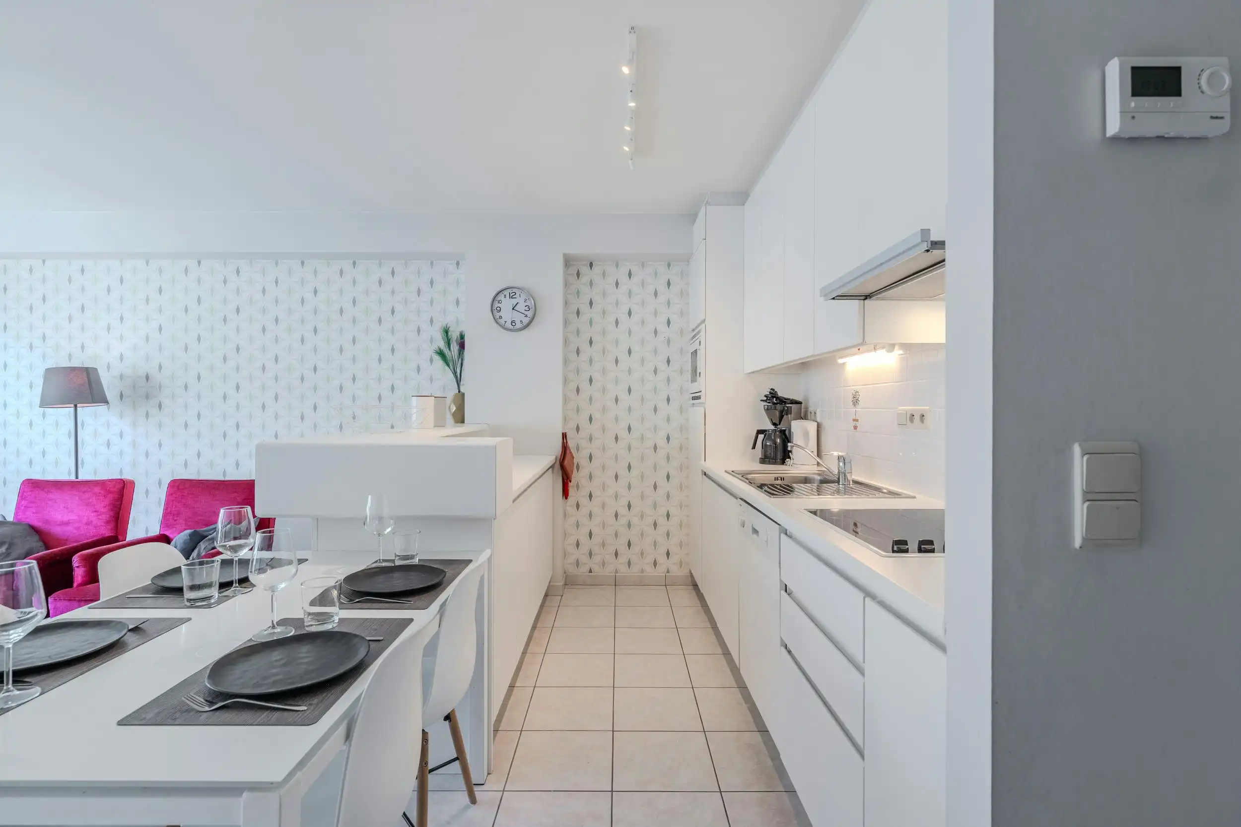 Prachtig appartement met 2 slaapkamers en zijdelings zeezicht !  foto 5