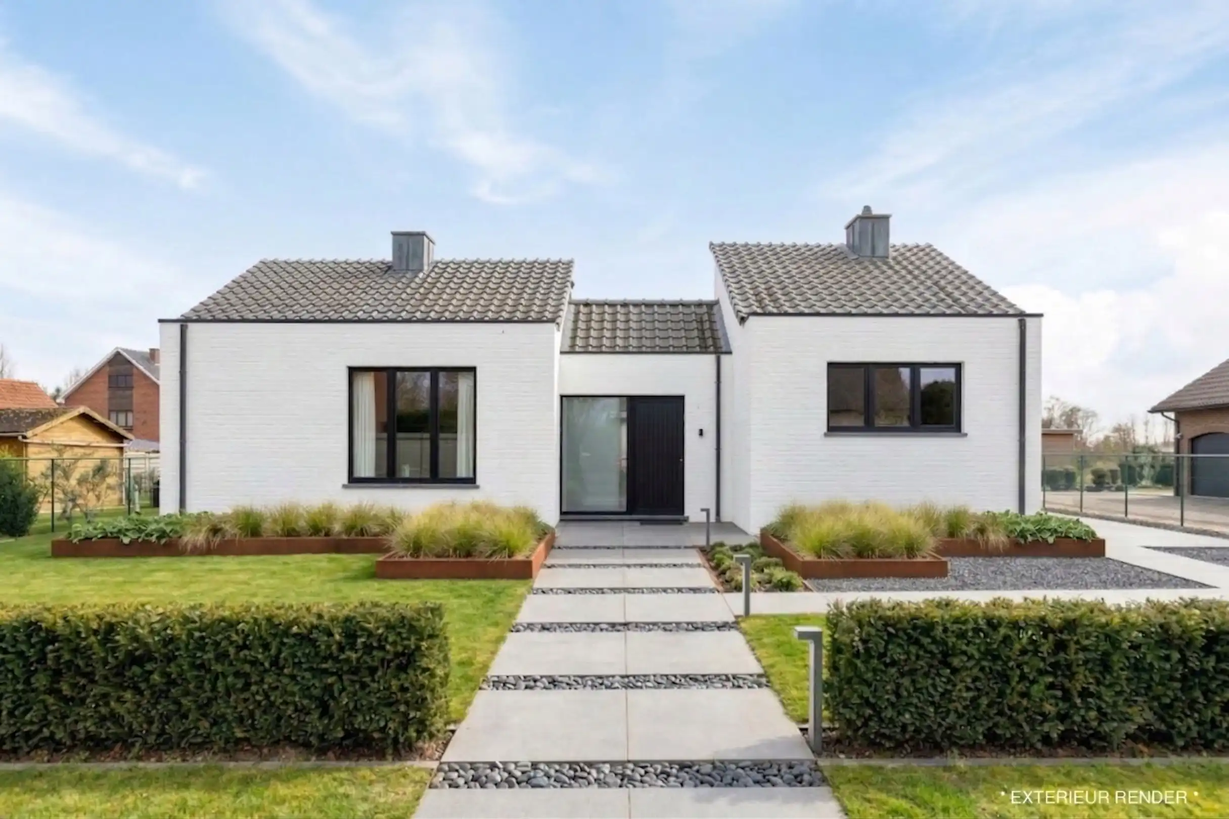 Zonnige woning met ruime zuid georiënteerde tuin in het rustige Diepenbeek foto 2