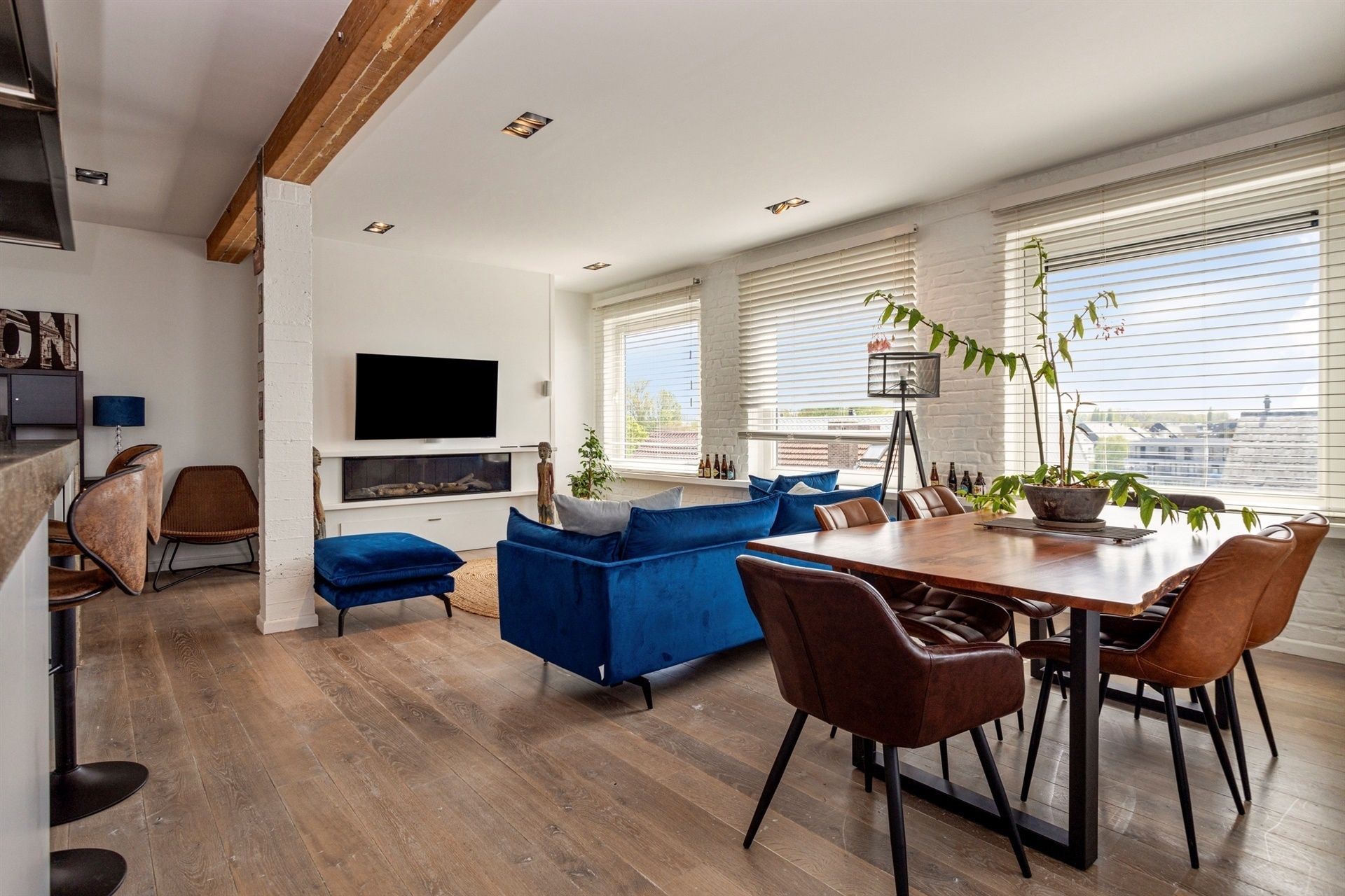 Industriële loft met uitzonderlijk ruim dakterras foto 2