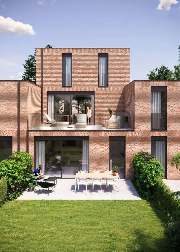 Gelijkvloers nieuwbouwappartement met uitzonderlijk lage gemeenschappelijke kosten; ruim terras en privatief tuintje  in een prachtige parkomgeving foto 4