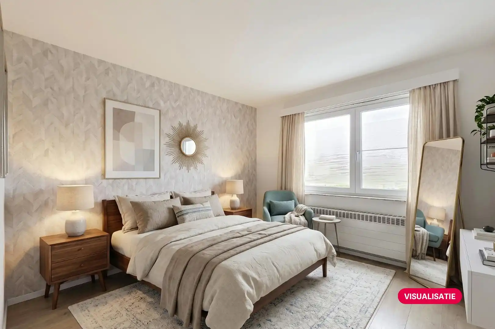 Gelijkvloers appartement met garage te koop in Loenhout! foto 14