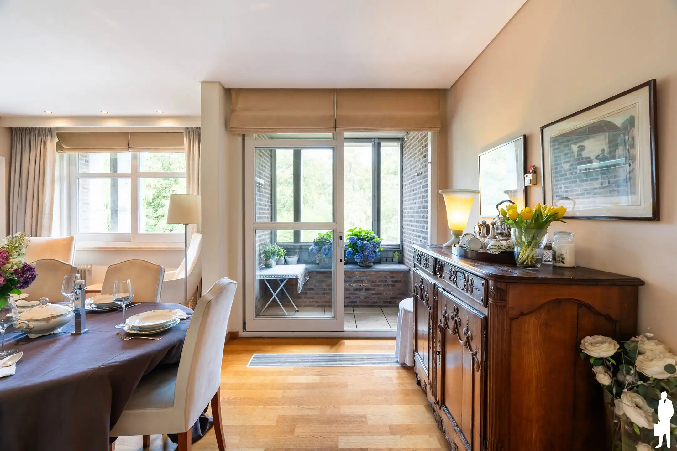 Exclusieve duplex-penthouse van ca. 213 m² in kasteel Blauwhof met 2 terrassen, lift en garagebox foto 20