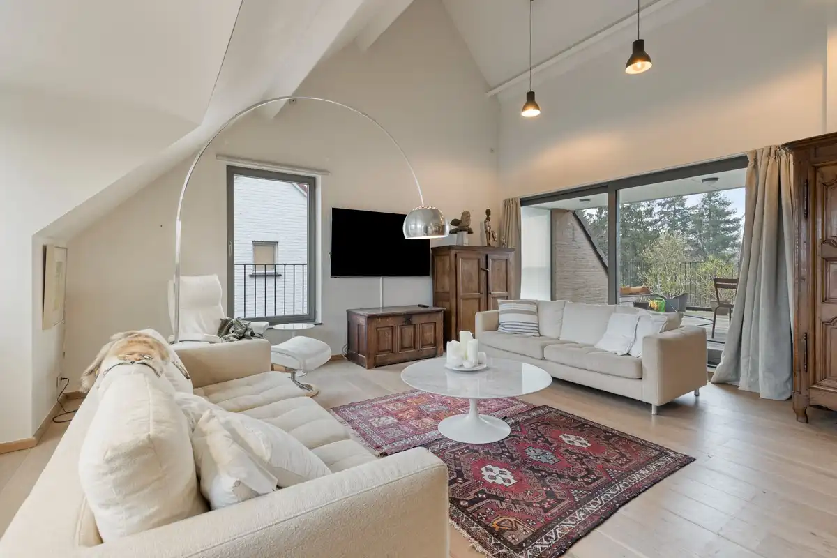 Groot zonnig duplex dakappartement met drie terrassen, twee slaapkamers, twee badkamers en parking. foto 13