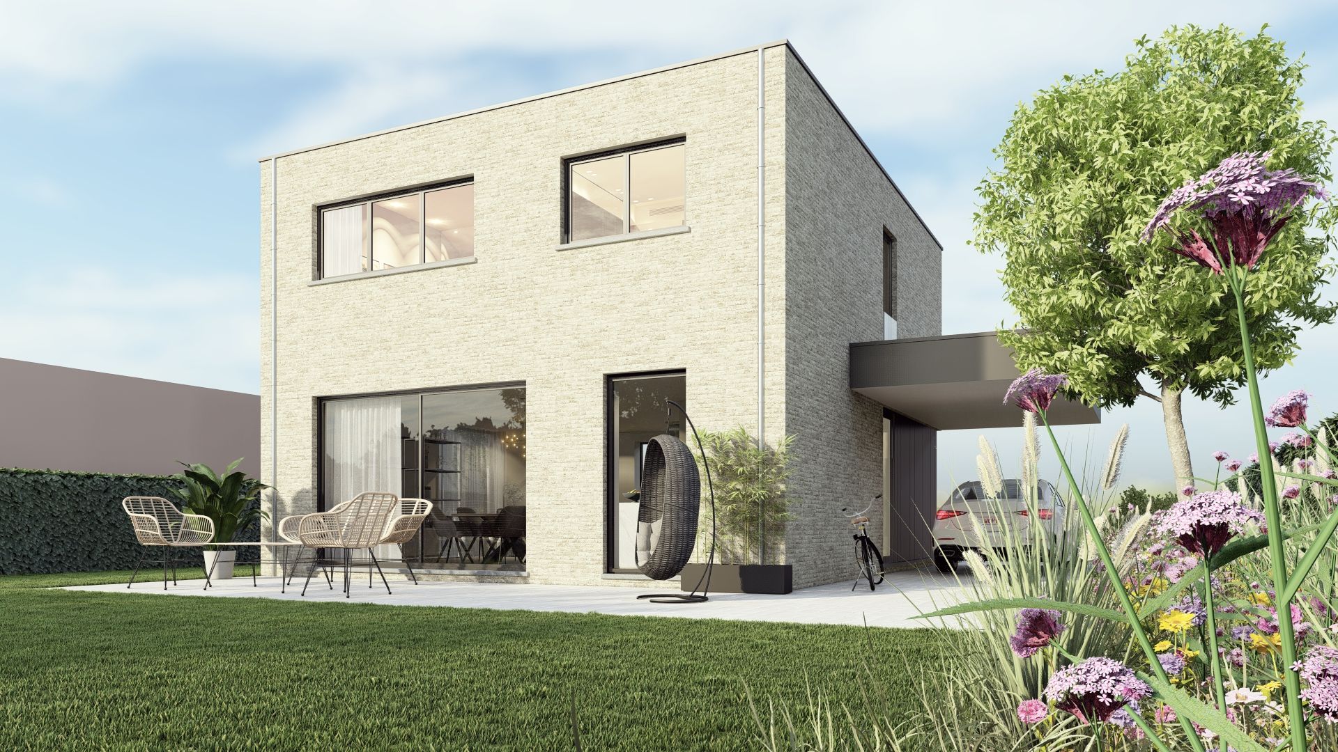 Stijlvolle, moderne nieuwbouwwoning met 3 ruime slpks! foto 2