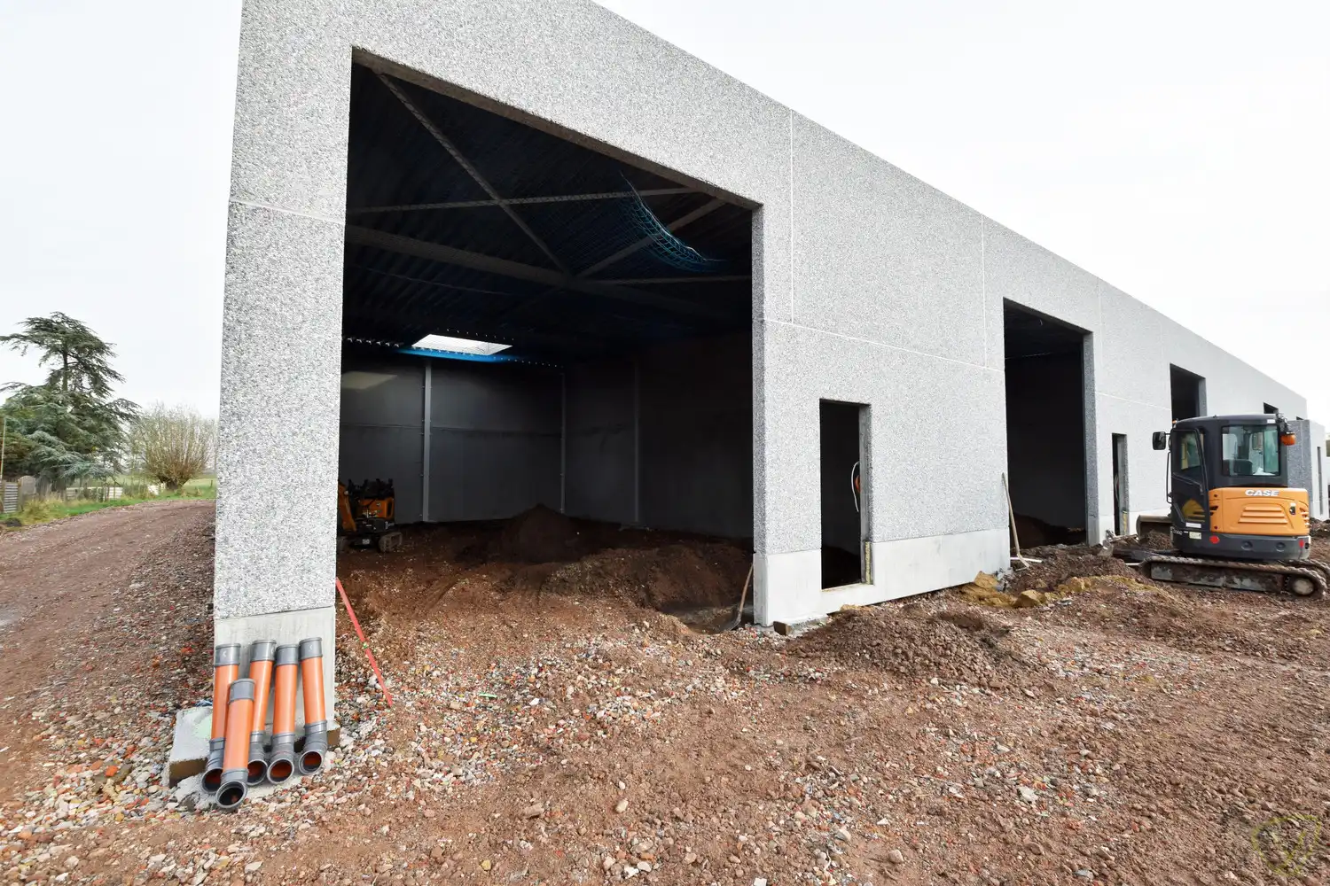 Makkelijk toegankelijke nieuwbouwloods nabij het centrum van Bentille! foto 2