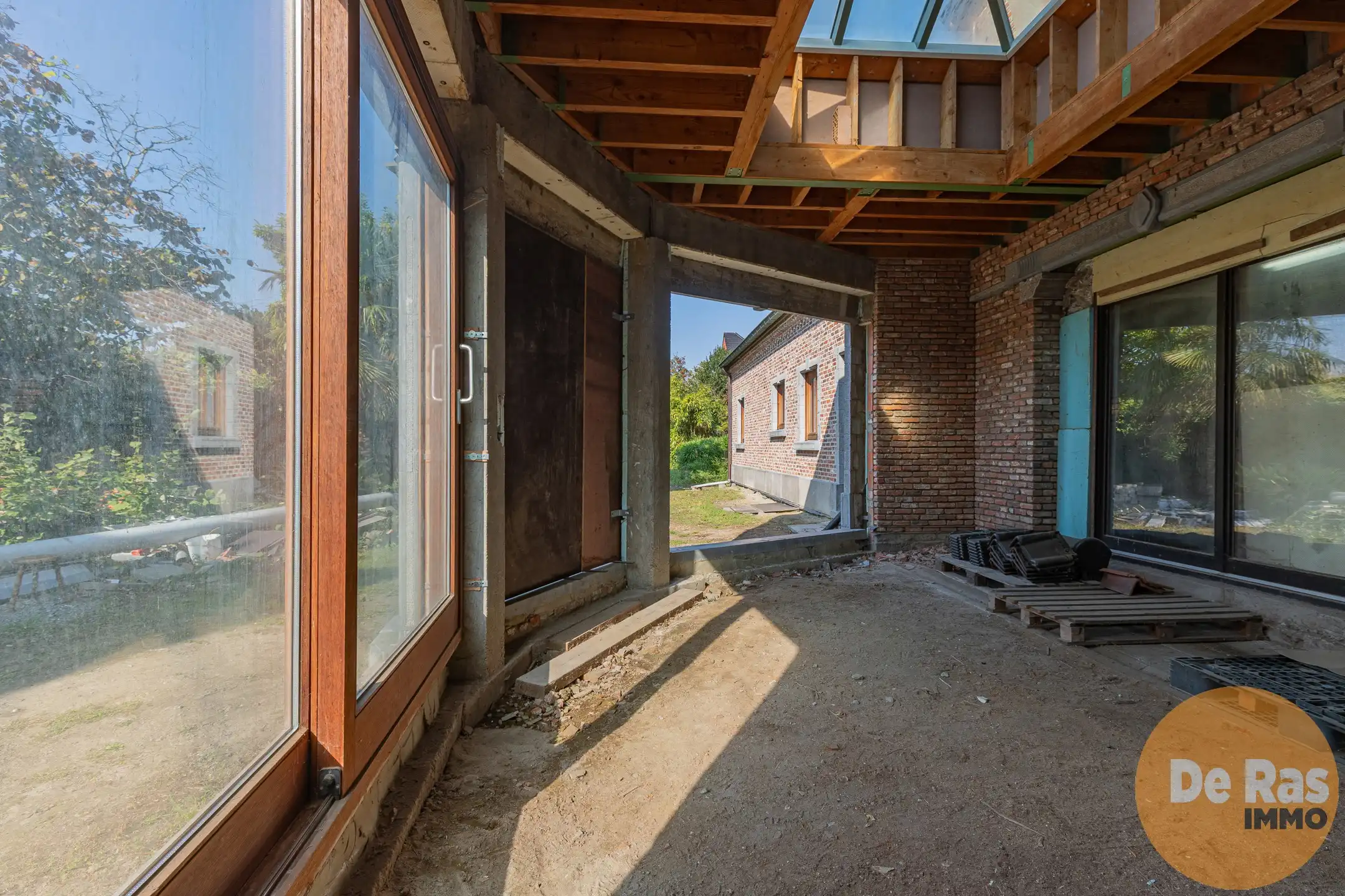 GIJZEGEM - Te renoveren herenhuis op een perceel van 1520 m² foto 13