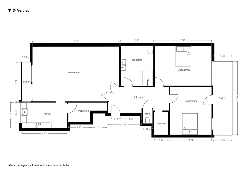 Zeer goed onderhouden appartement (EPC A) foto 19