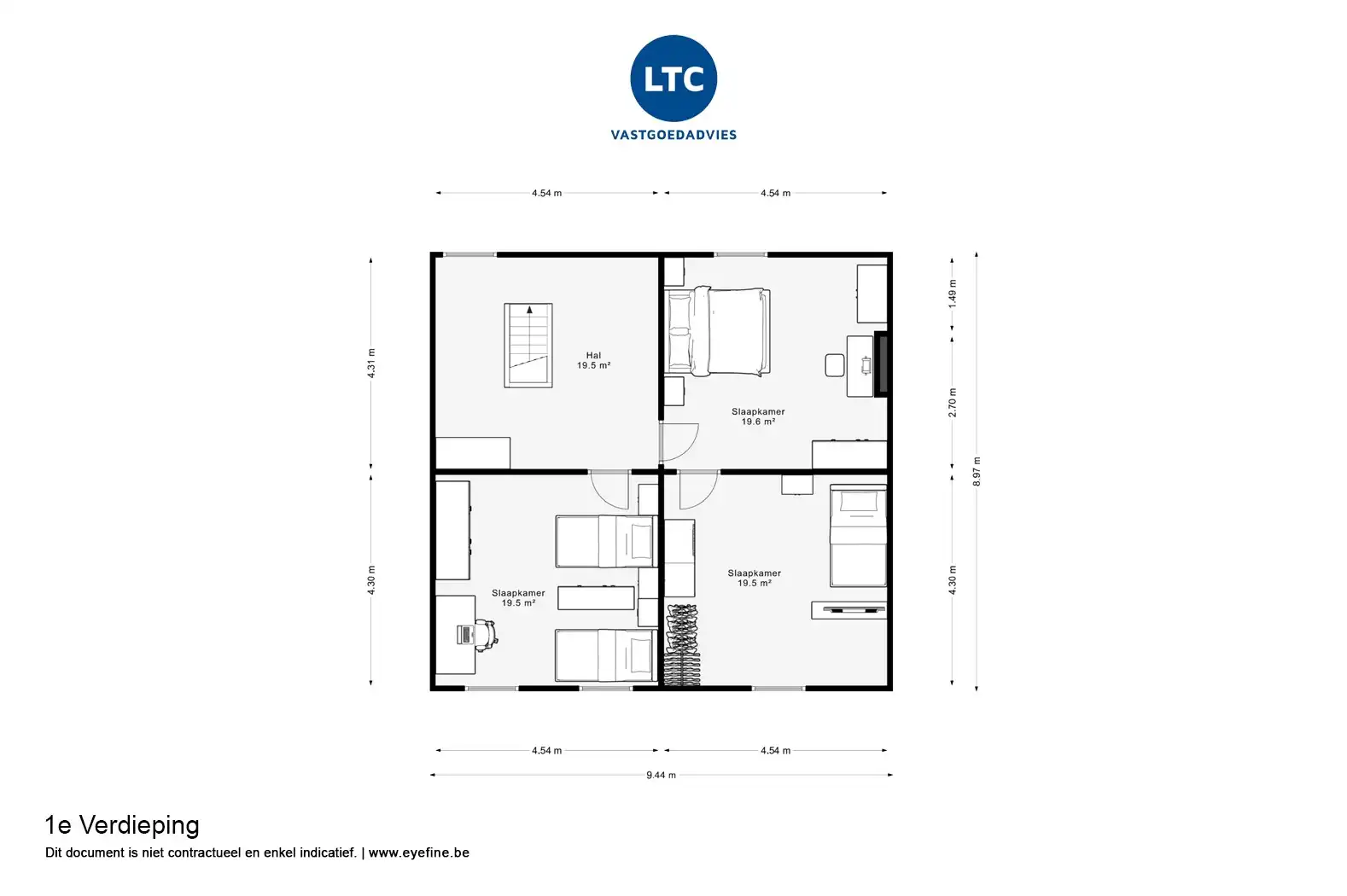 Instapklare open bebouwing in Wommersom met tuin, terras, garage en 3 slaapkamers foto 27
