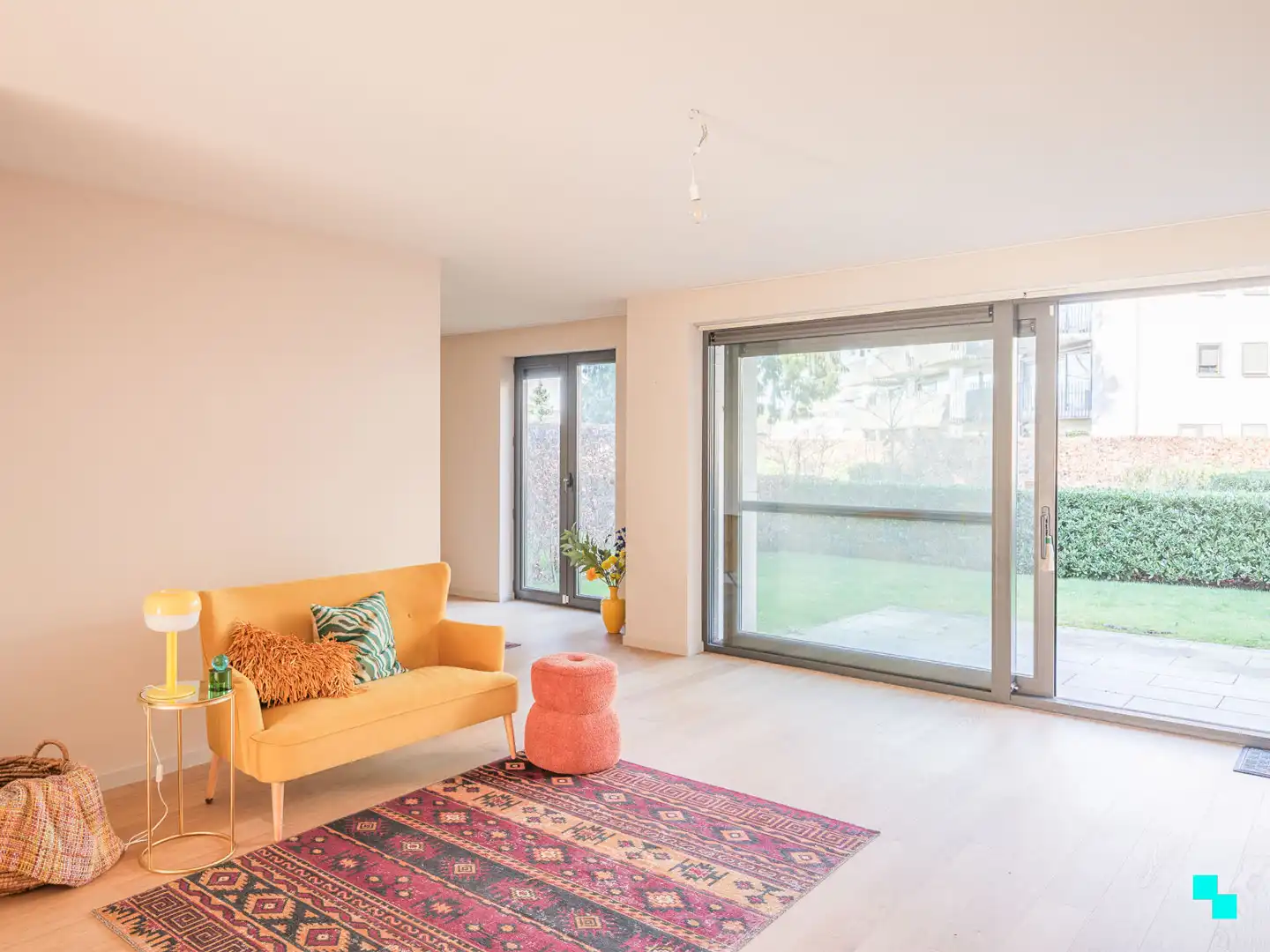 Stijlvol gelijkvloers appartement in zeer groene omgeving foto 4