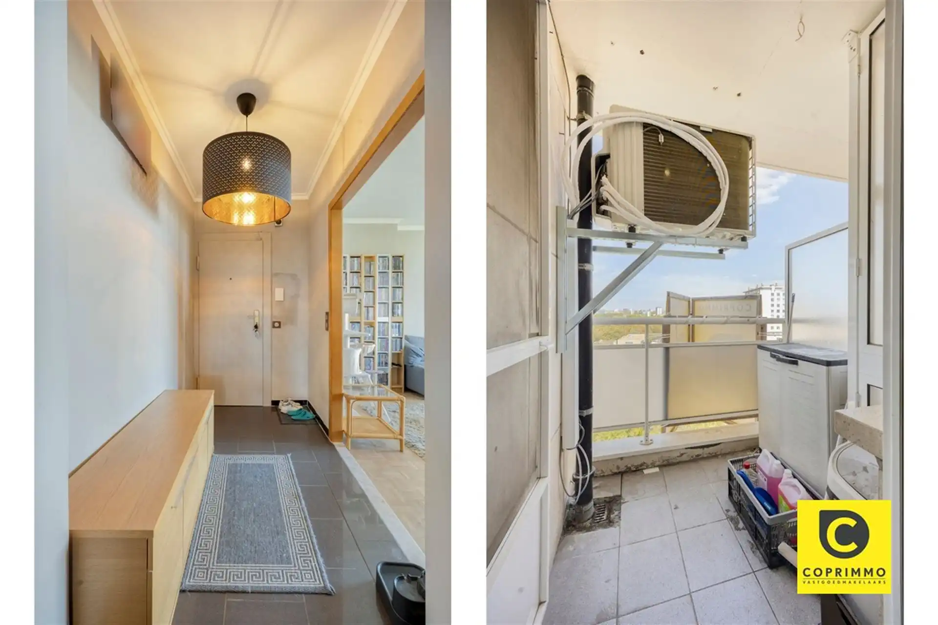 Lichtrijk 2 slpk app met airco en zicht op de Antwerpse skyline! foto 5
