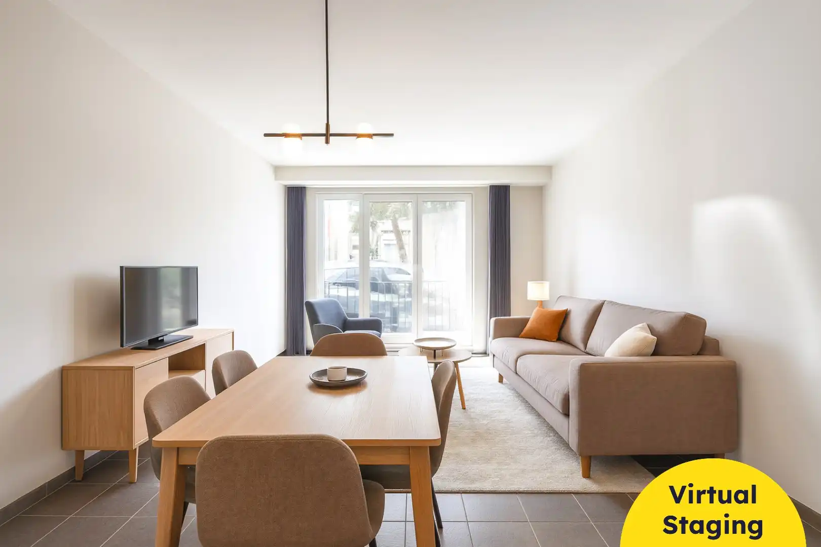 Gezellig gelijkvloers 1-slaapkamerappartement te Nieuwpoort-stad. foto 2