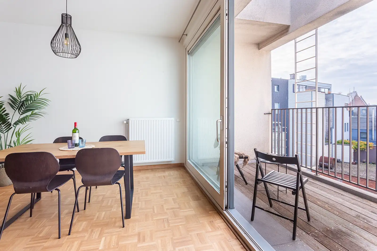 Top 2 slk-appartement met terras en parking, hartje stad ! foto 7