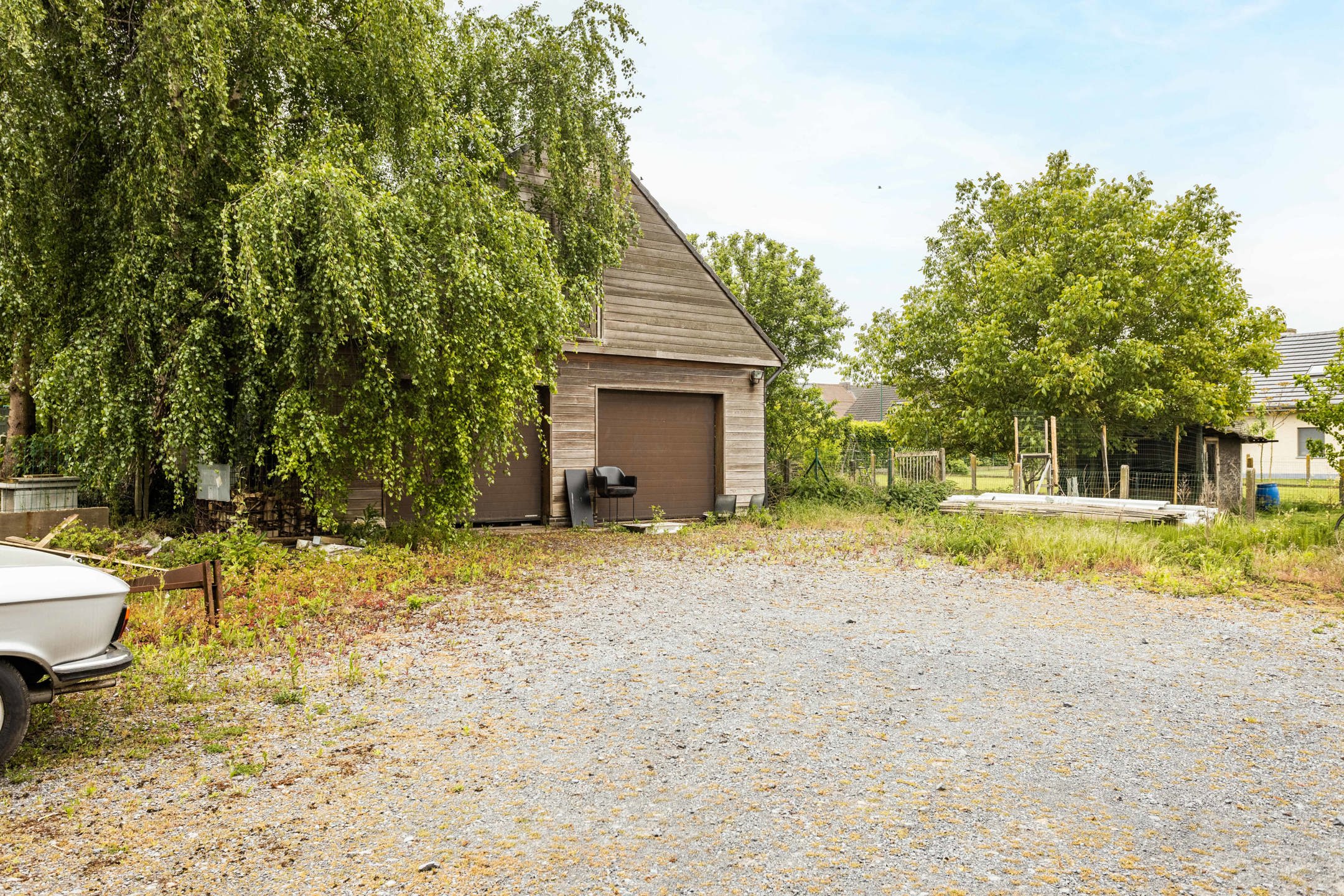 Atelier/loods met bouwgrond en parking in Nederename foto 12