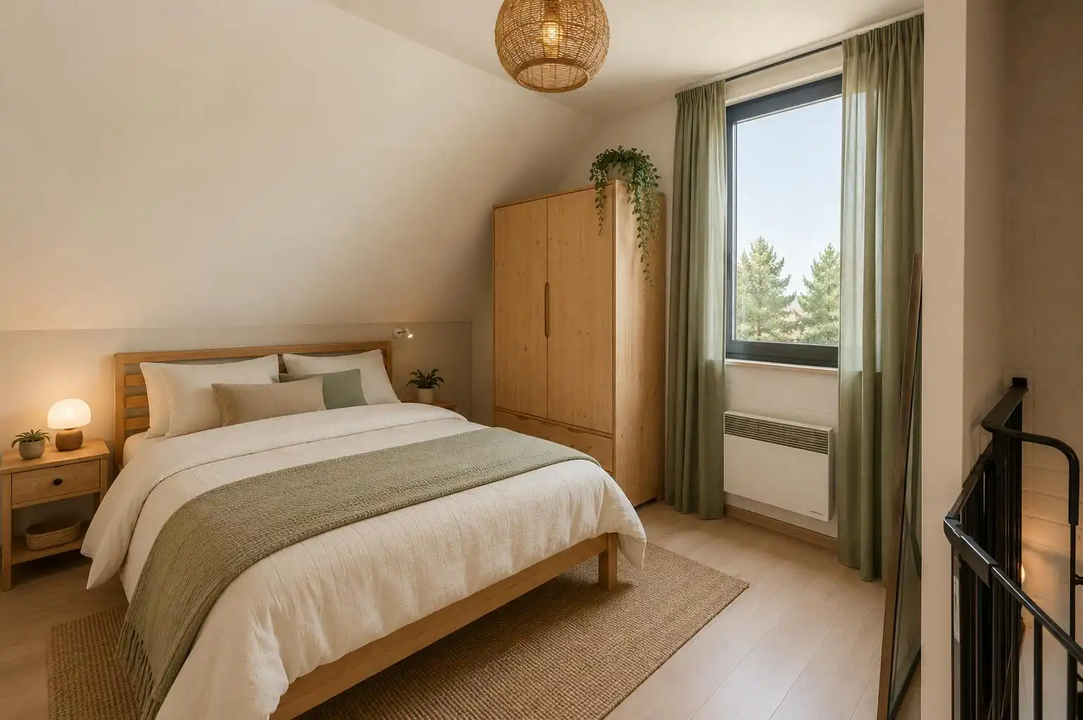 Lichtrijk appartement met één slaapkamer en slaaphoek foto 14