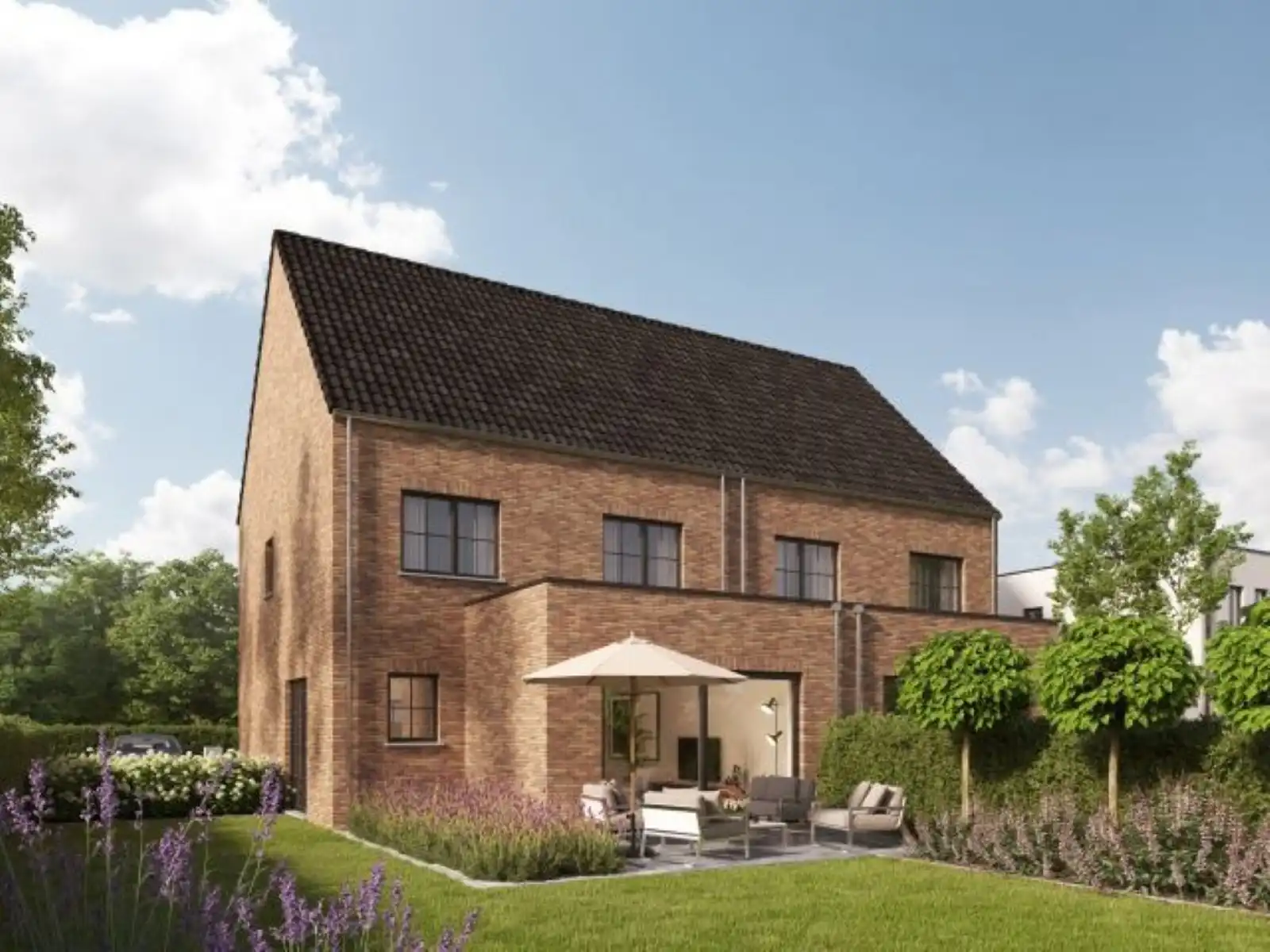 Halfopen bebouwing in Hoeilaart – Lot 6 foto 2