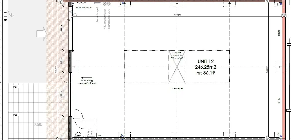 Loods te koop – 246 m² met 2 parkeerplaatsen inbegrepen op de industriezone te Ichtegem foto 8