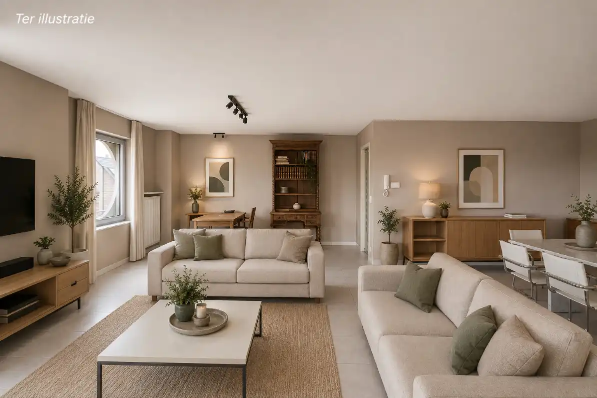 Appartement met 3 slaapkamers en garage in Haaltert foto 6