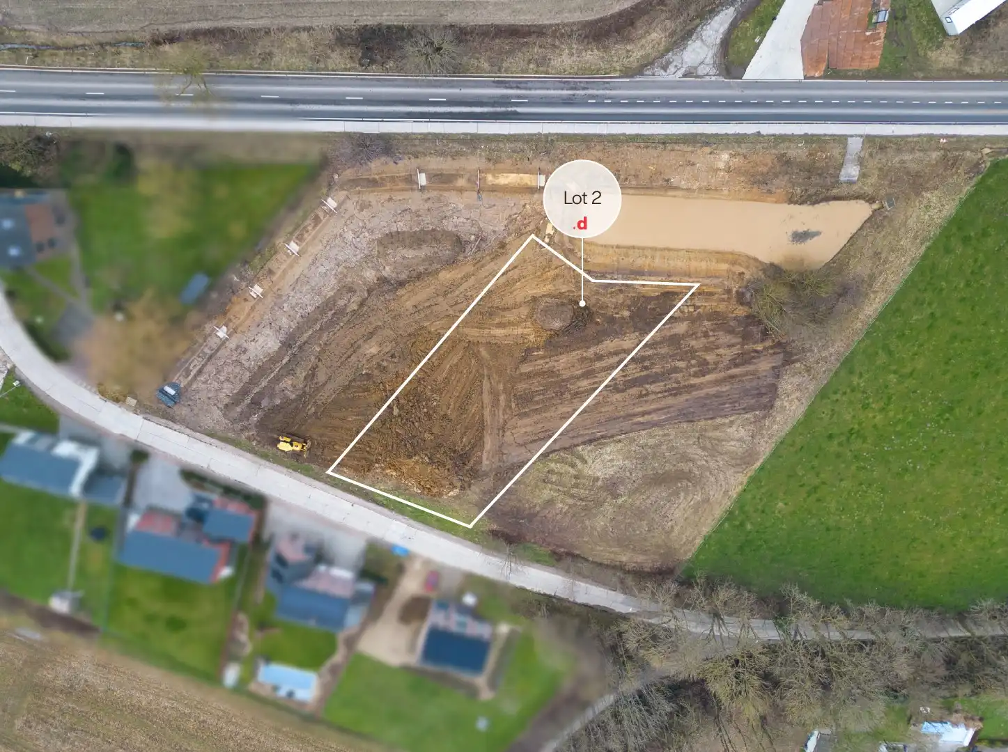 Exclusieve villabouwgrond te koop in Chaumont-Gistoux foto 3