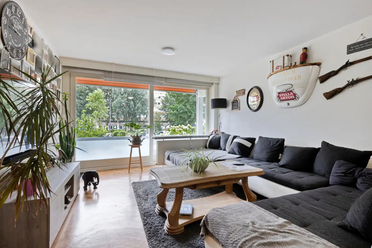 Gelijkvloers appartement met 1 slk, terras en parking! foto 7