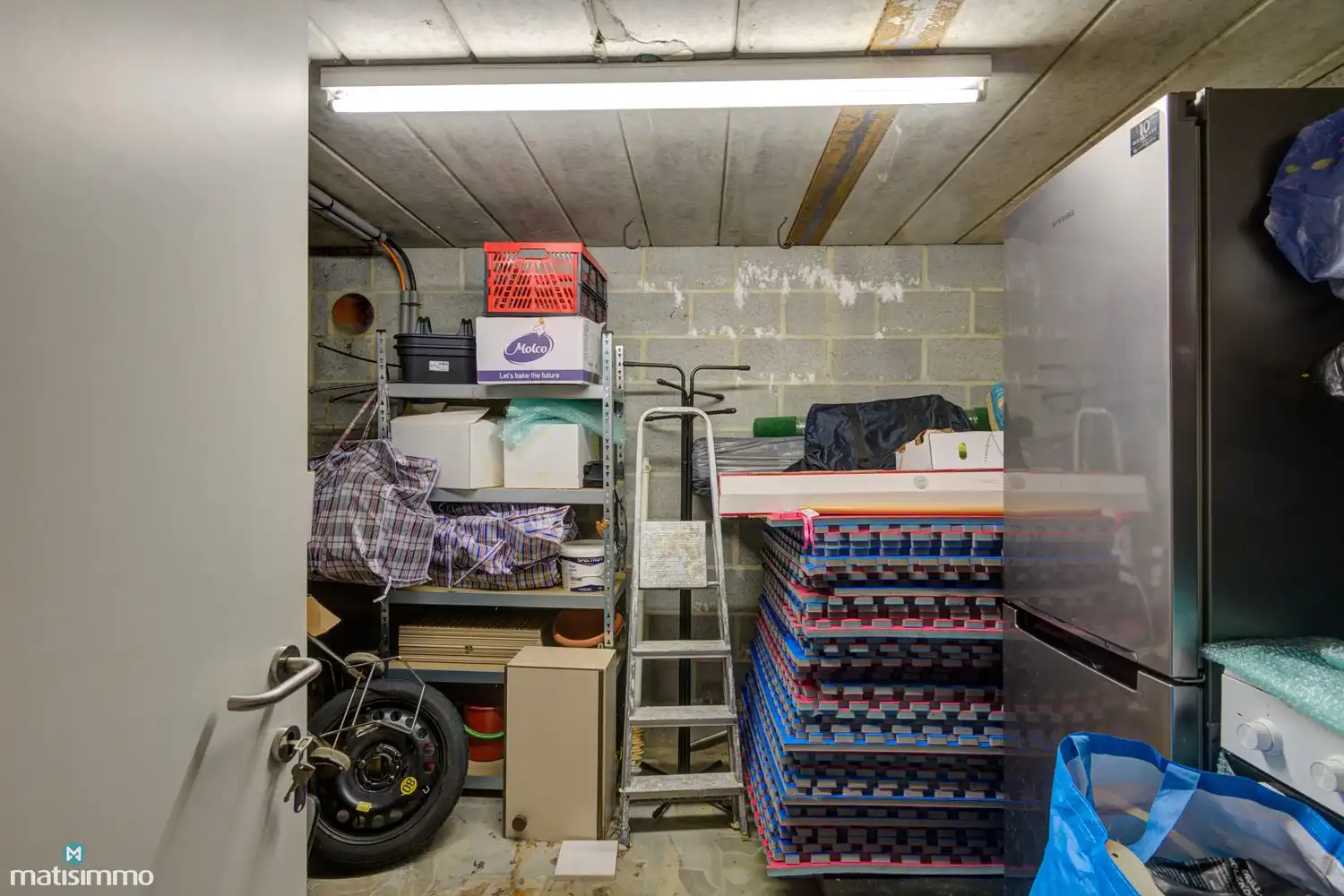 GOED ONDERHOUDEN APPARTEMENT MET GARAGE, KELDER EN RUIM ZUIDWESTGEORIËNTEERD TERRAS IN BILZEN foto 18