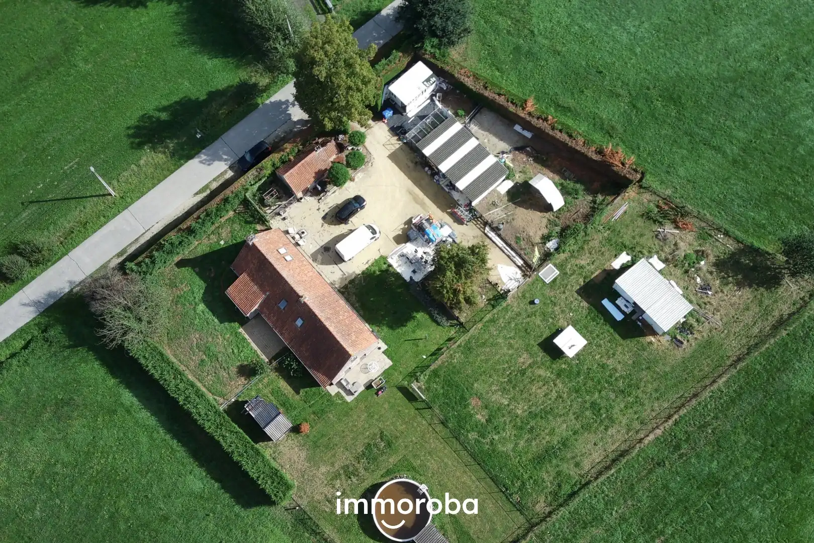 Landelijk gelegen, charmante hoeve op 3087 m² te Zulte! Topligging! foto 2