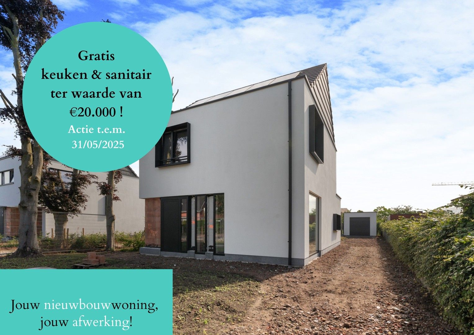 Vrijstaande BEN nieuwbouwwoning te koop foto {{pictureIndex}}