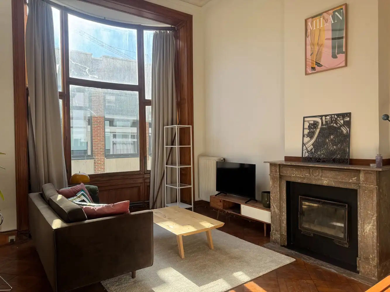 Uniek en gemeubeld 1-slaapkamerappartement op toplocatie bij de Meir foto 2