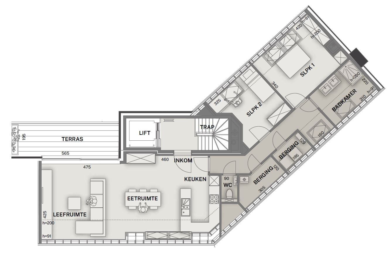 NIEUWBOUWPENTHOUSE IN  RESIDENTIE AUGUST - 6%btw mogelijk foto 6