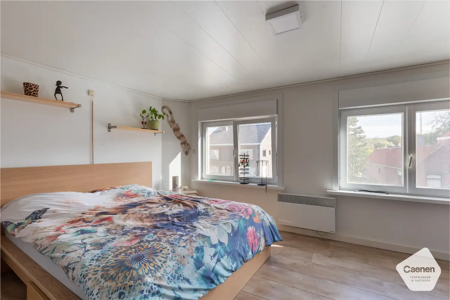 Instapklare half-open woning in het rustige en groene dorp Hertsberge met 3 slaapkamers , carport en zonnige tuin! foto 9