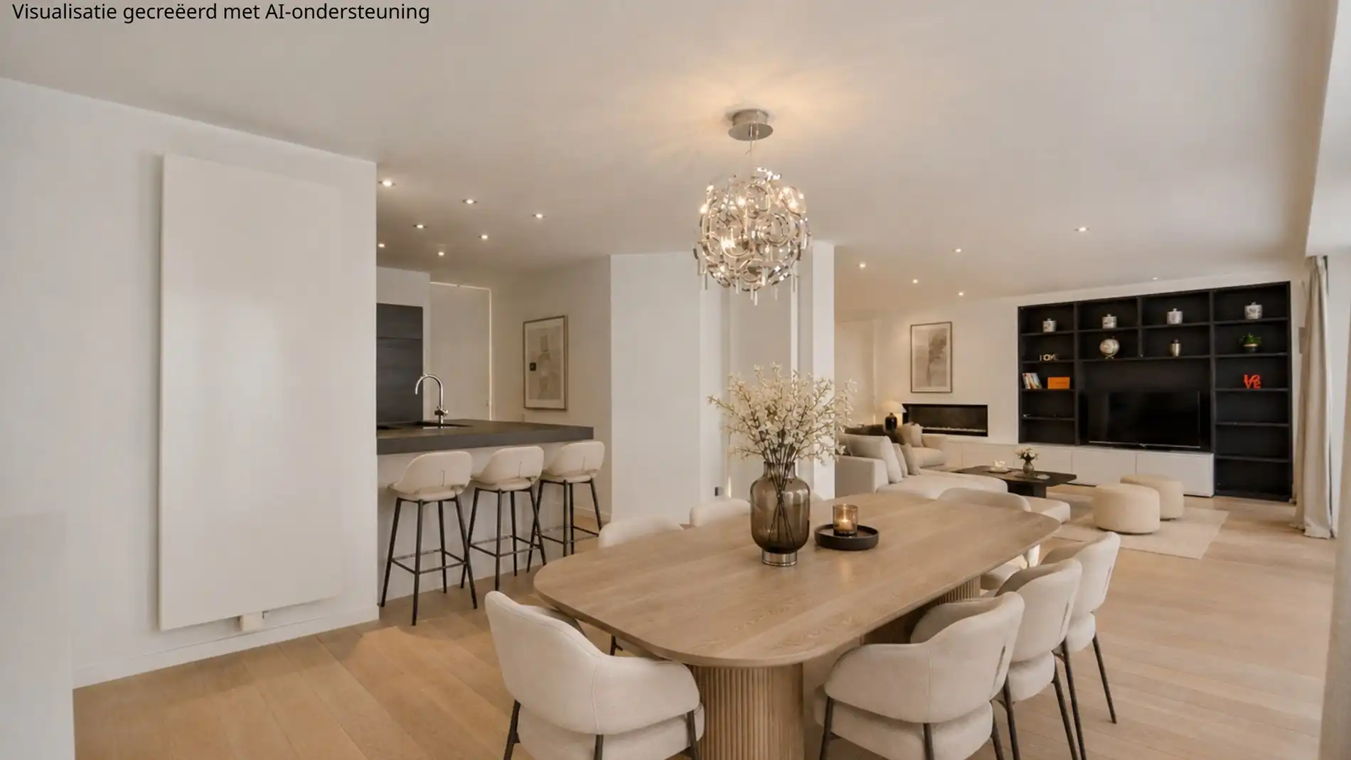 Topaanbieding – Uitzonderlijk ruim appartement gelegen in een stijlvolle residentie. foto 8
