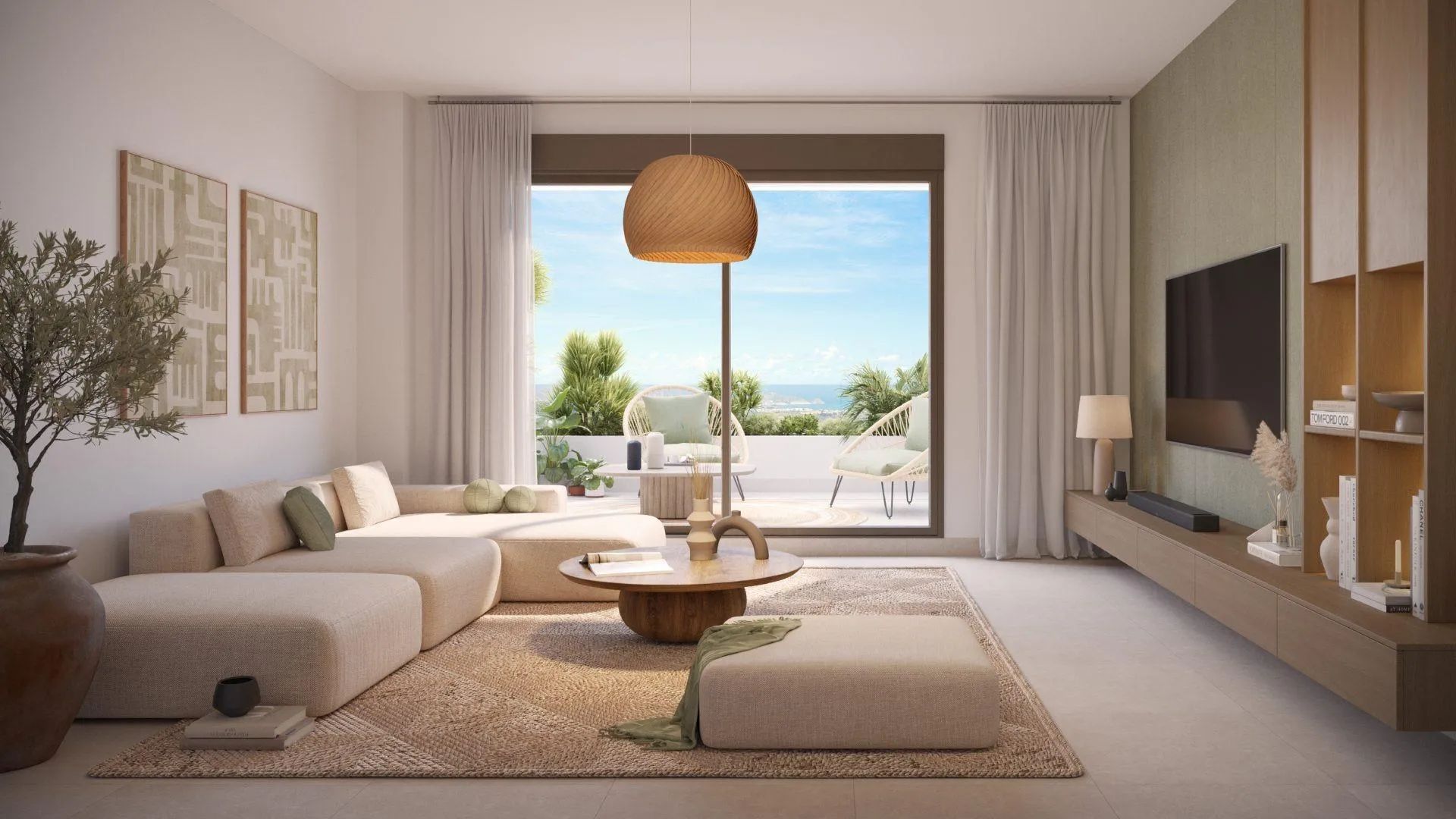 Mediterrane droomlocatie: luxe nieuwbouwappartementen met zee- en golfzicht in Pulpí foto 2