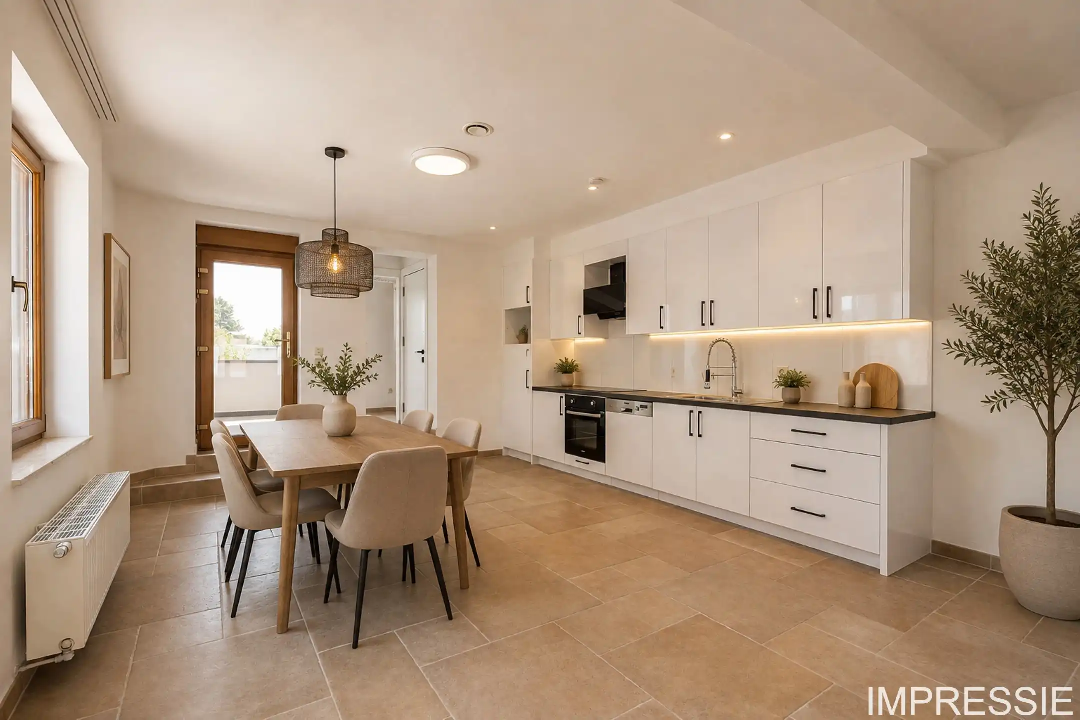 Duplexappartement met 3 slpk, terras en staanplaats foto 5