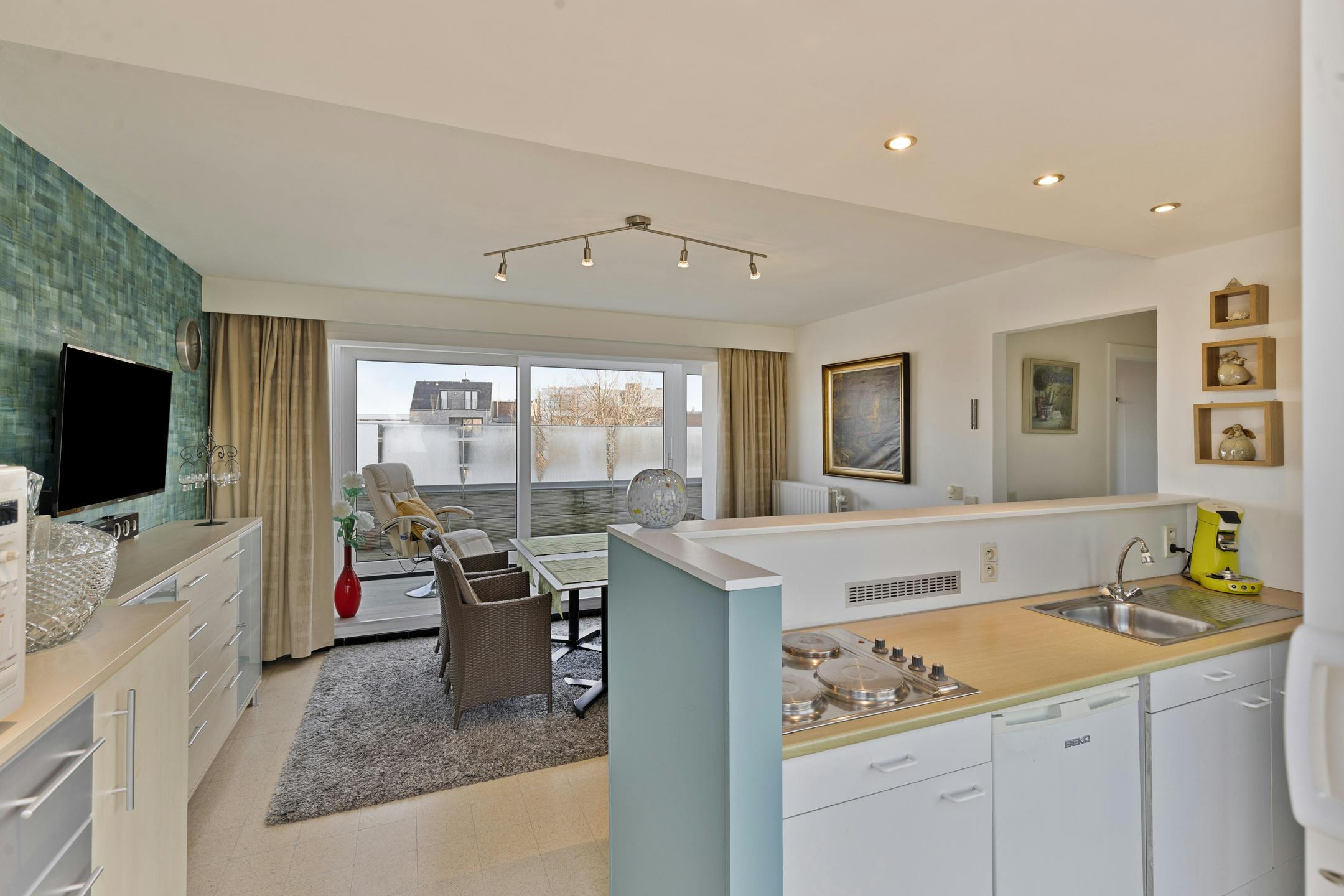 1 slaapkamer appartement met 2 terrassen te koop foto 3