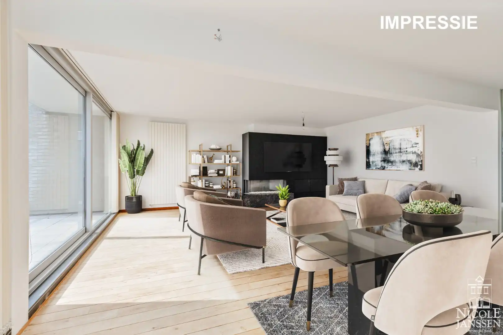 Luxe penthouse op de vierde verdieping met ruime terrassen foto 3