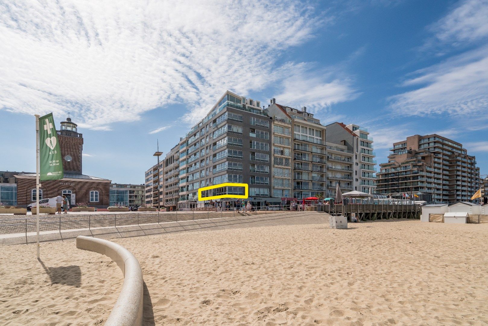 Luxueus hoekappartement met adembenemend frontaal zeezicht (12,5 meter zeezicht) foto 18