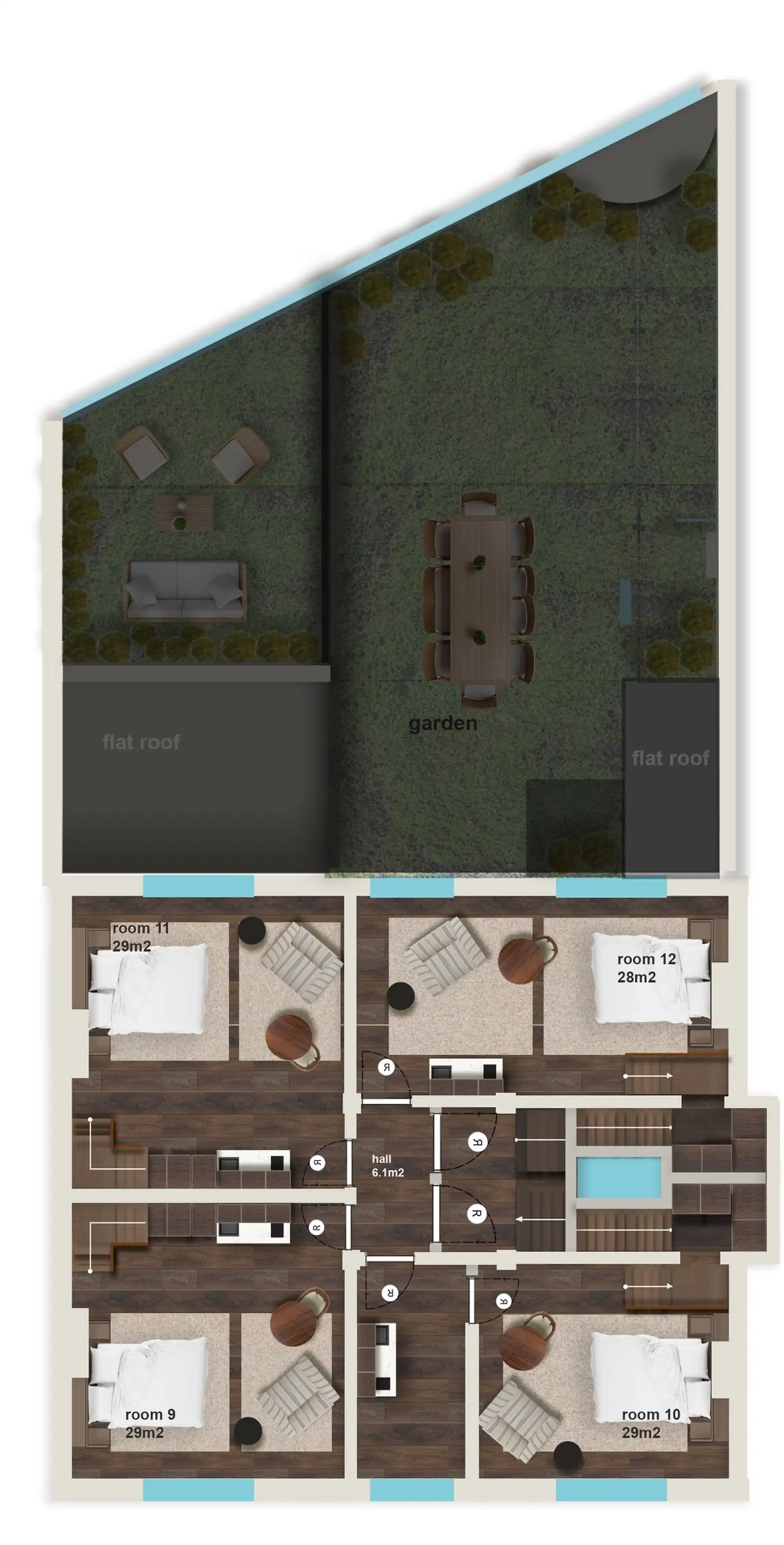 Stijlvolle all-in gemeubelde studio in hartje Antwerpen foto 17