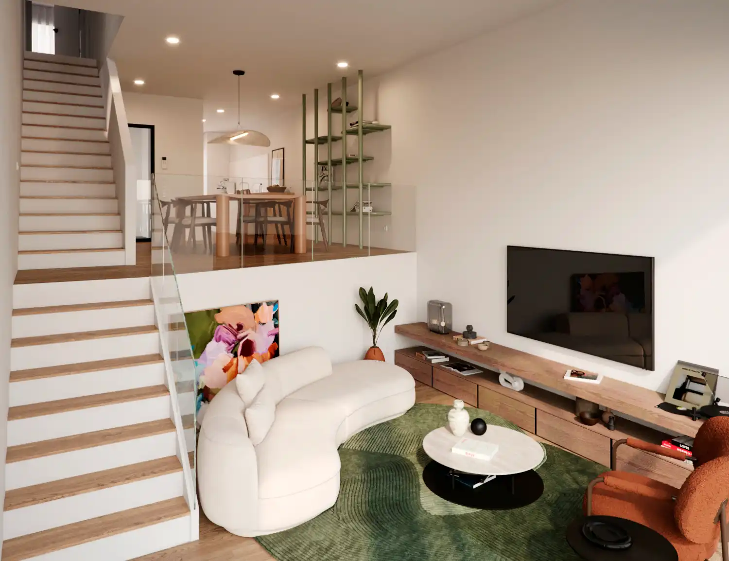 Vergund project voor 4 nieuwbouwwoningen met rivierzicht foto 6