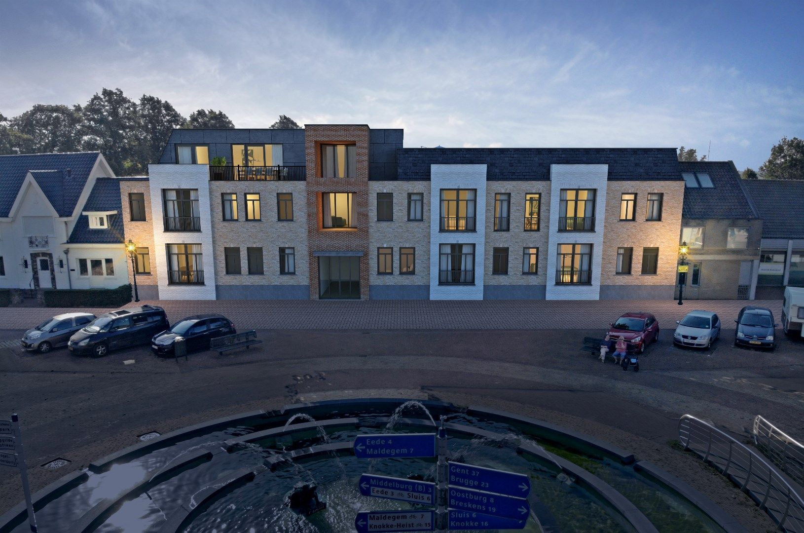 4 laatste (investerings)appartementen Kaaiplein Aardenburg  foto 2