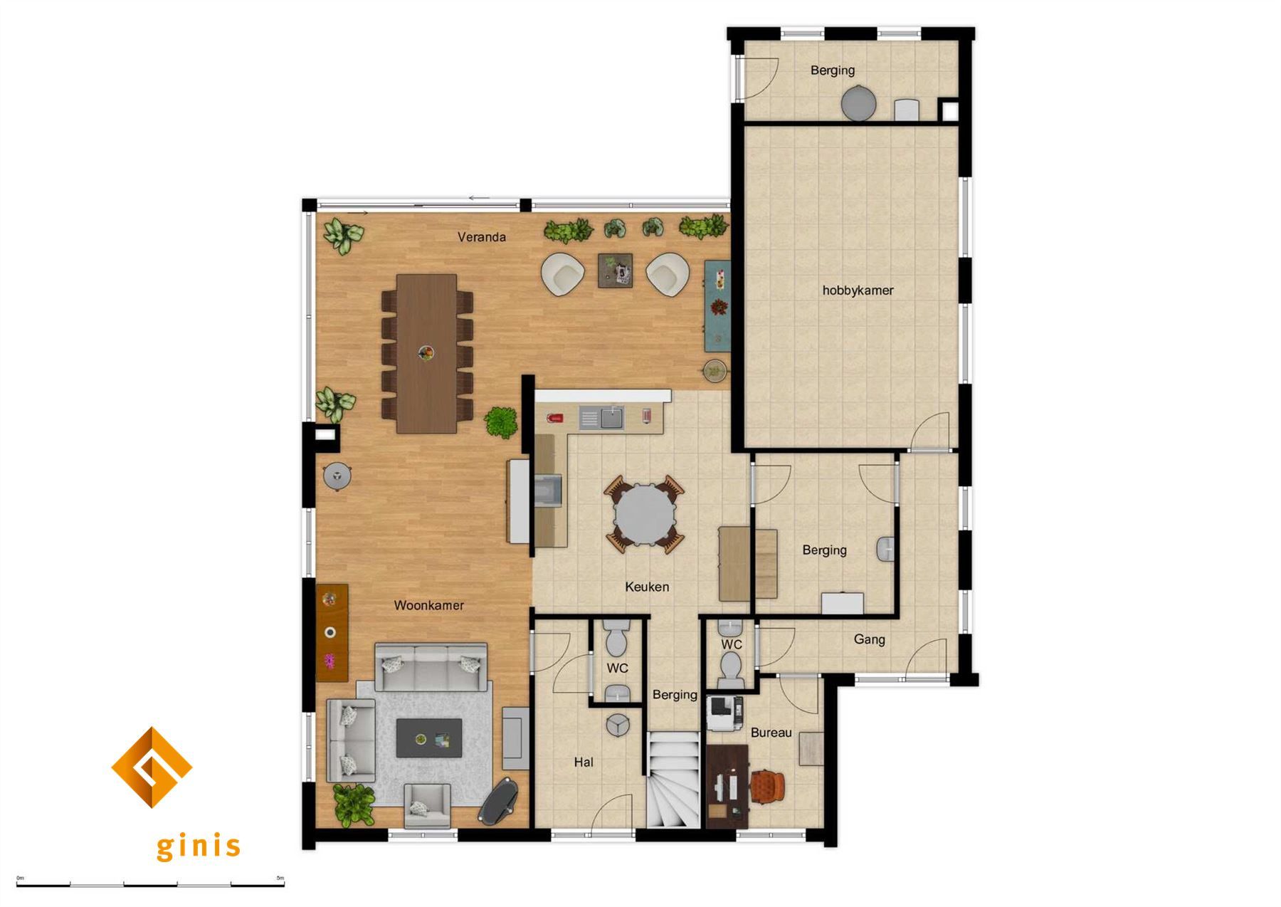 Zéér ruime woning met 3 tot 6 slaapkamers en praktijkruimte. Perceel van 7a86ca in centrum Bocholt! foto 23